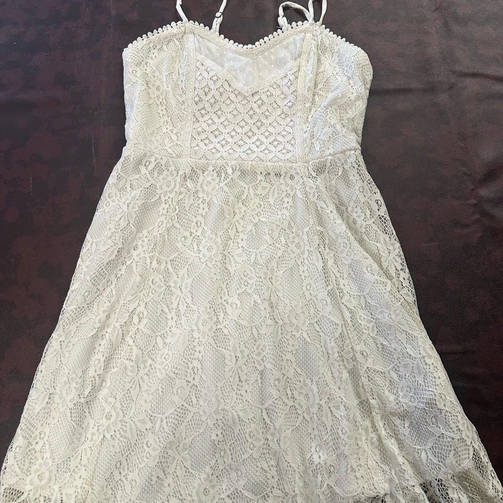 White Lace Women’s Dress